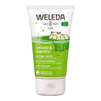 WELEDA Kids 2in1 Shower & Shampoo tangy lime, 150 ml WELEDA Kids 2in1 Shower & Shampoo tangy lime, 150 ml