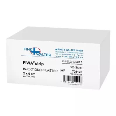 INJEKTIONSPFLASTER Fleece 2x6 cm, 300 kpl
