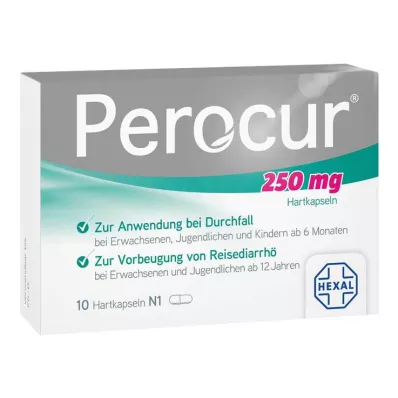 Perocur 250 mg kovat kapselit, 10 kpl Perocur 250 mg kovat kapselit, 10 kpl