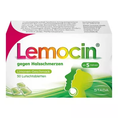 Lemocin® kurkkukipuun, 50 kpl Lemocin® kurkkukipuun, 50 kpl