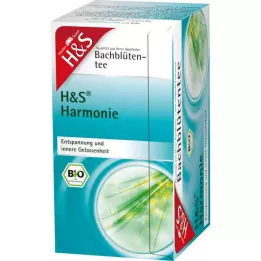 H&amp;S Orgaaninen Bachin kukka Harmony suodatinpussi, 20X1.5 g