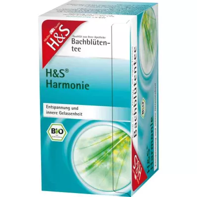 H&amp;S Orgaaninen Bachin kukka Harmony suodatinpussi, 20X1.5 g