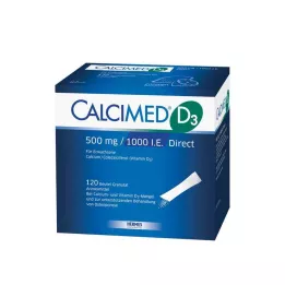 CALCIMED D3 500 mg/1000 I.U. Direct Granules, 120 kpl