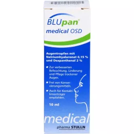 BLUPAN lääketieteelliset OSD Silmätipat, 10 ml