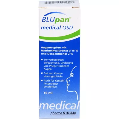 BLUPAN lääketieteelliset OSD Silmätipat, 10 ml