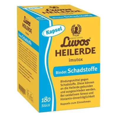 Luvos® parantava savi-imutox kapselit, 180 kpl Luvos® parantava savi-imutox kapselit, 180 kpl