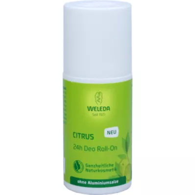 WELEDA Citrus 24h Deo Roll-on, 50 ml