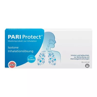 Pari Protect -inhalaatioliuos Ectoin-ampulleilla, 10X2,5 ml