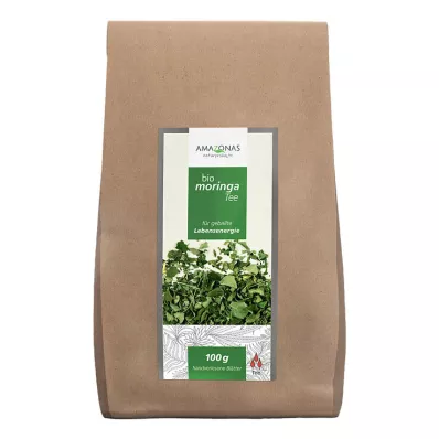 MORINGA 100 % orgaaninen puhdas lehtitee, 100 g MORINGA 100 % orgaaninen puhdas lehtitee, 100 g