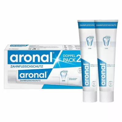 Aronal ikeniä suojaava hammastahna kaksoispakkaus, 2x75 ml