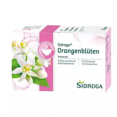 SIDROGA Appelsiininkukkatee suodatinpussi, 20X1.2 g