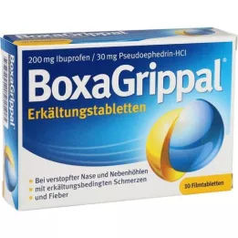 BOXAGRIPPAL Kylmätabletit 200 mg/30 mg FTA, 10 kpl