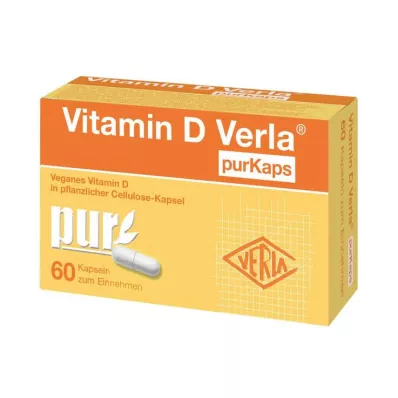 VITAMIN D VERLA purKaps, 60 kpl VITAMIN D VERLA purKaps, 60 kpl
