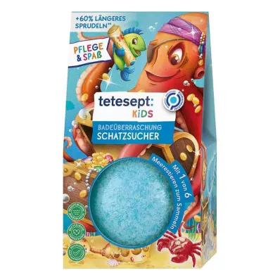 TETESEPT Lasten kylpyammeen aarteenmetsästäjä, 140 g TETESEPT Lasten kylpyammeen aarteenmetsästäjä, 140 g