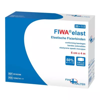 FIXIERBINDE joustava 6 cmx4 m sellofaani, 1 kpl