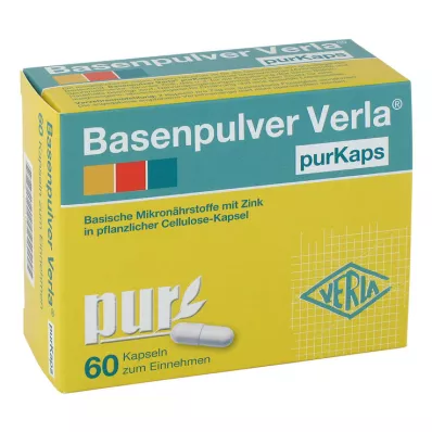 BASENPULVER Verla purKaps, 60 kapselia