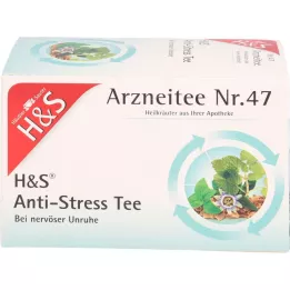 H&amp;S Anti-stressi teesuodatinpussi, 20X2.0 g