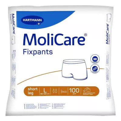 MOLICARE Fixpants lyhyet lahkeet koko L, 100 kpl