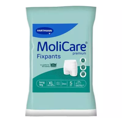 MOLICARE Premium Fixpants pitkät lahkeet koko XL, 5 kpl