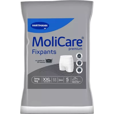 MOLICARE Premium Fixpants pitkät lahkeet koko XXL, 5 kpl