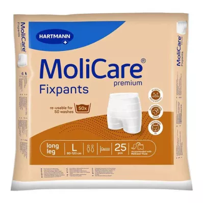 MoliCare® Premium Fixpants pitkälahkeinen L, 25 kpl