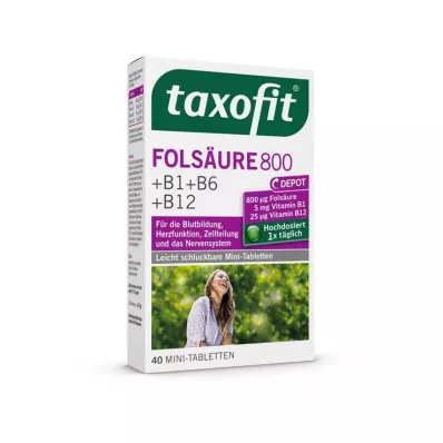 TAXOFIT Foolihappo 800 depottabletit, 40 kpl