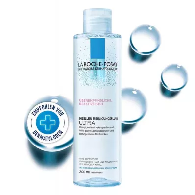 ROCHE-POSAY Micelle Cleansing Fluid Reactive Skin, 200 ml