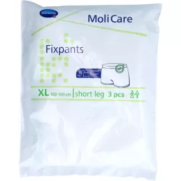 MOLICARE Fixpants lyhyet lahkeet koko XL, 3 kpl