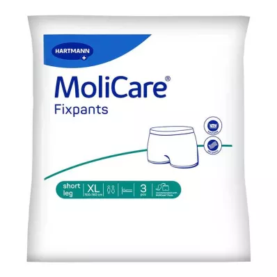 MoliCare® Fixpants lyhyet lahkeet XL, 3 kpl MoliCare® Fixpants lyhyet lahkeet XL, 3 kpl