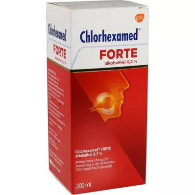 CHLORHEXAMED FORTE alkoholiton 0,2-prosenttinen liuos, 300 ml