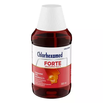 CHLORHEXAMED FORTE alkoholiton 0,2-prosenttinen liuos, 300 ml