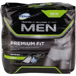TENA MEN Level 4 Premium Fit Prot.Underwear L, 10 kpl