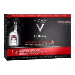 VICHY AMINEXIL Clinical 5 miehille, 21X6 ml