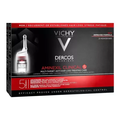 VICHY AMINEXIL Clinical 5 miehille, 21X6 ml