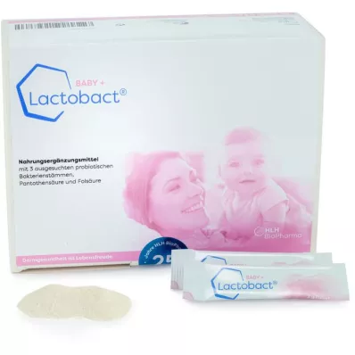 LACTOBACT Baby+ 90 päivän annospussi, 90X2 g