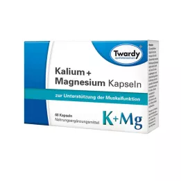 KALIUM+MAGNESIUM kapselia, 60 kpl