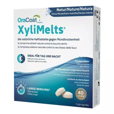 ORACOAT XyliMelts-liimatabletit ilman minttua, 40 kpl