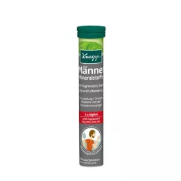 KNEIPP Miesten kivennäisainehuuhtelutabletit, 15 kpl