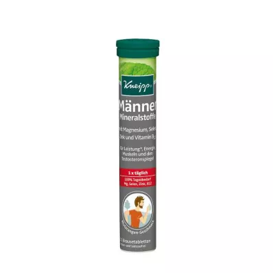 KNEIPP Miesten kivennäisainehuuhtelutabletit, 15 kpl
