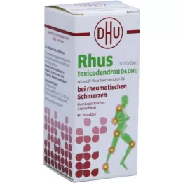 RHUS TOXICODENDRON D 6 Tabl.reumaattiseen kipuun, 80 kpl