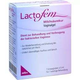 LACTOFEM Maitohappokuurin emätingeeli, 7X5 ml
