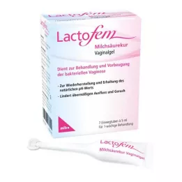 LACTOFEM Maitohappokuurin emätingeeli, 7X5 ml