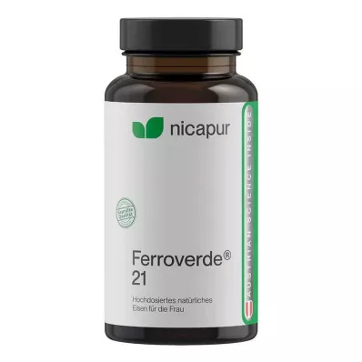 NICAPUR Ferroverde 21 kapselia, 60 kapselia NICAPUR Ferroverde 21 kapselia, 60 kapselia
