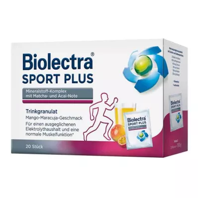 BIOLECTRA Sport Plus rakeinen juoma, 20X7,5 g