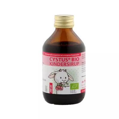 Cystus luomu lasten siirappi, 200 ml