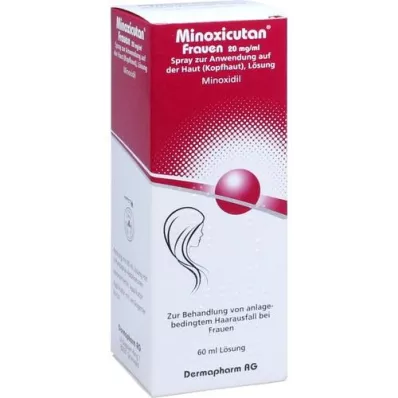 MINOXICUTAN Naiset 20 mg/ml suihke, 60 ml