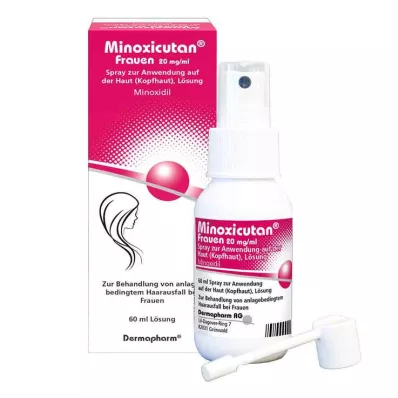 Minoxicutan® Women 20 mg/ml suihke, 60 ml