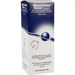 MINOXICUTAN Miehet 50 mg/ml suihke, 60 ml