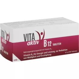 VITA AKTIV B12-tabletit, 100 kpl