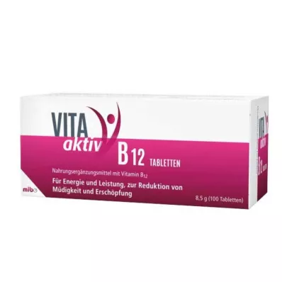 Vita Active B12 tabletit, 100 kpl